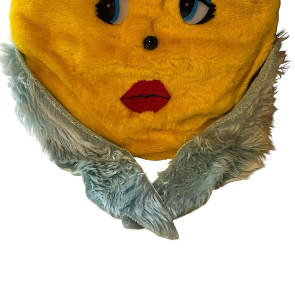 Vintage ‘80s MS. PAC-MAN Plushy 10” Rare Game Room Decor Carnival Prize